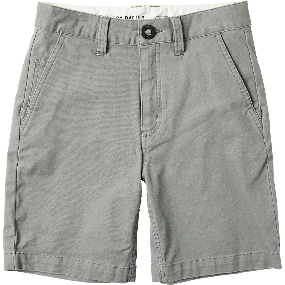 Fox Racing  Boys Pewter Essex 2.0 Shorts Durable Comfortable Cotton Casual MotoX