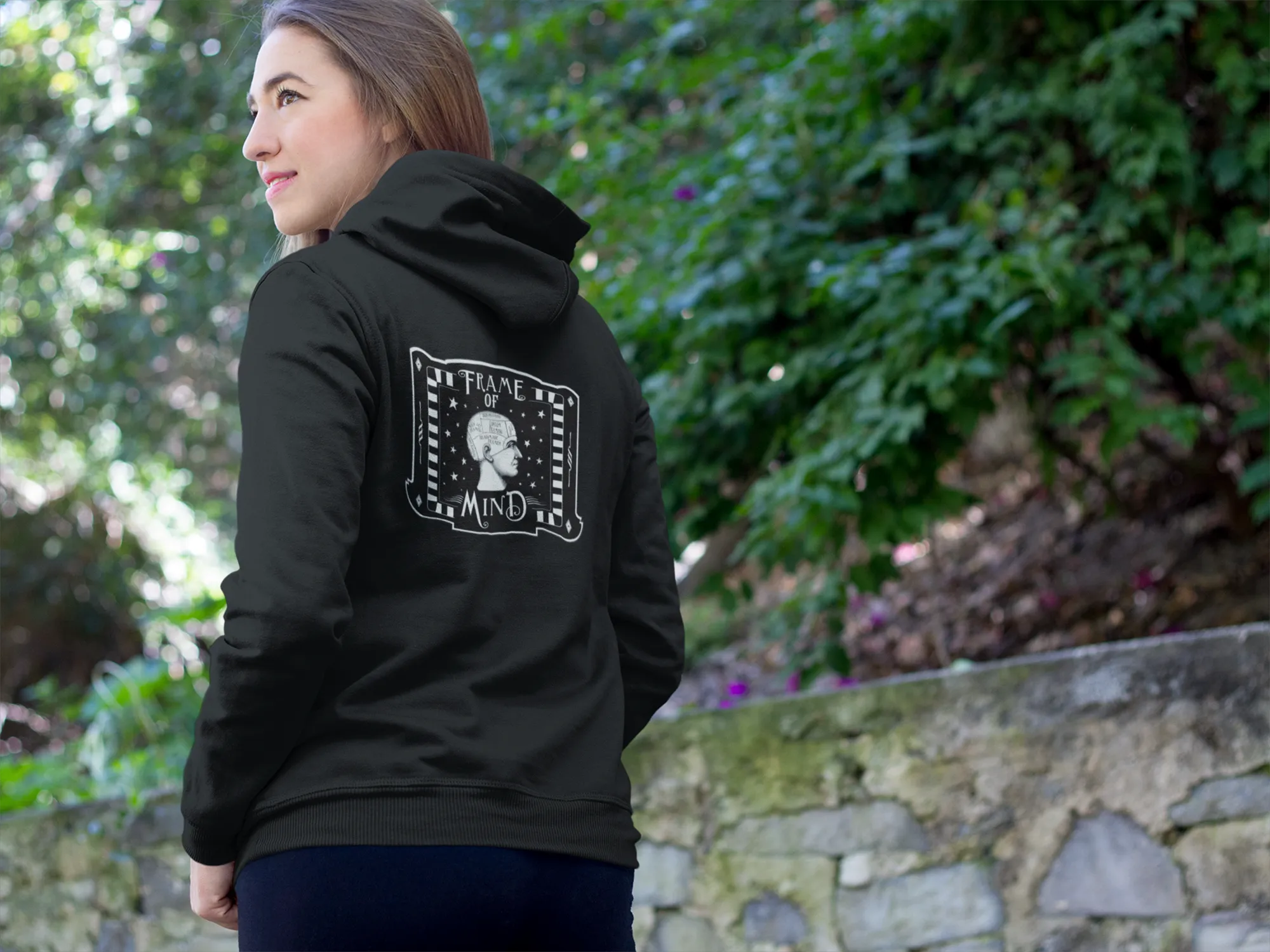 Frame of Mind Logo Zip Hoodie