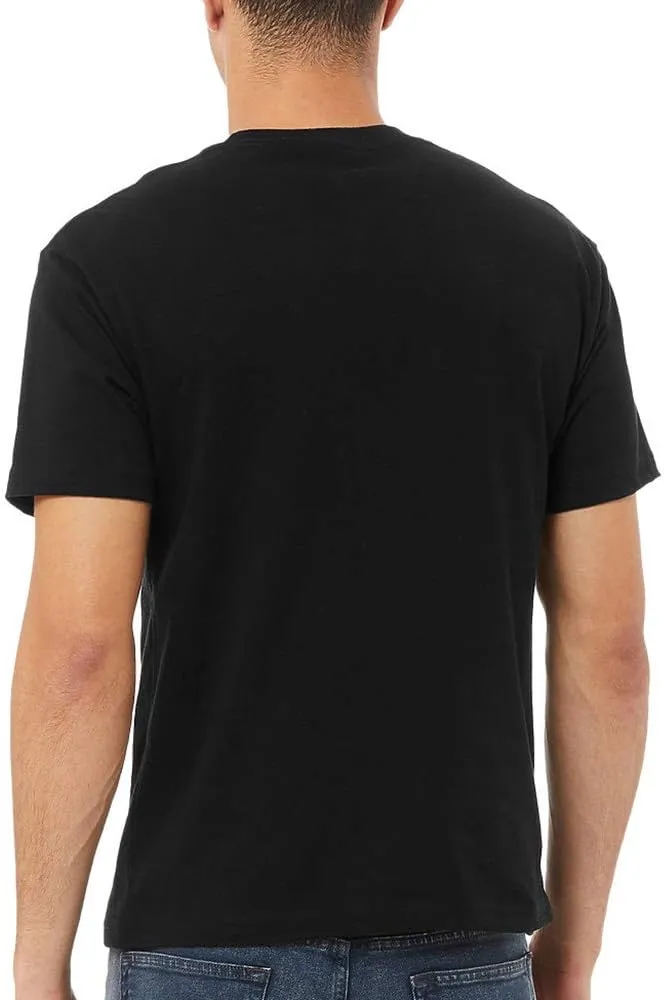 Go2 Men's Heavyweight Cotton Short Sleeve T-Shirt, Made in USA
