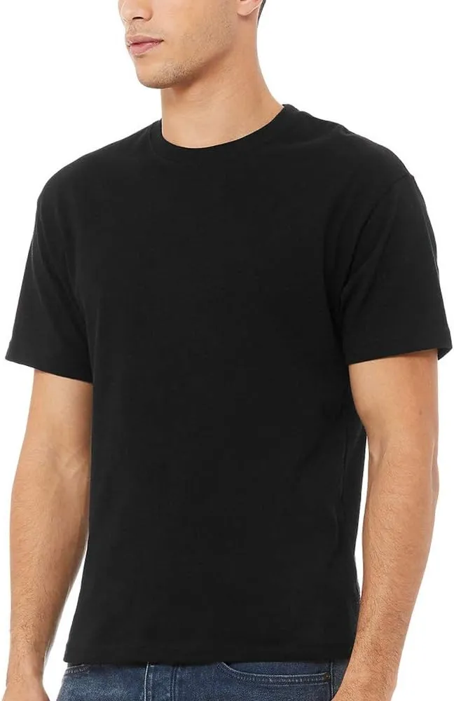 Go2 Men's Heavyweight Cotton Short Sleeve T-Shirt, Made in USA