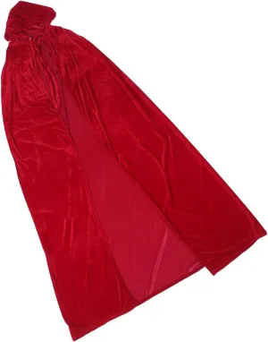 Halloween Cloak Hooded Cosplay Cape for Parties Washable Reusable Costume Prop for Men and Women for Halloween Events and Themed Dress Up