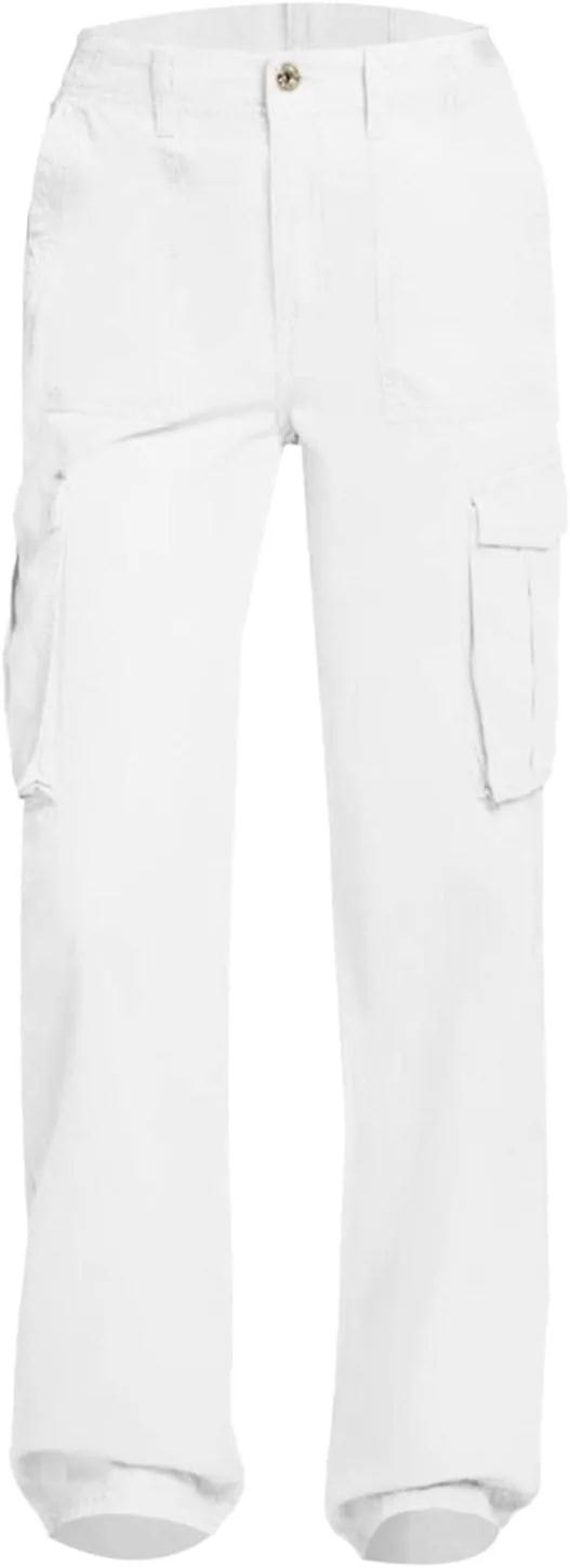 High Waisted Work Pants for Women Winter Cute Work Trousers with Pockets High Waisted Wide Leg