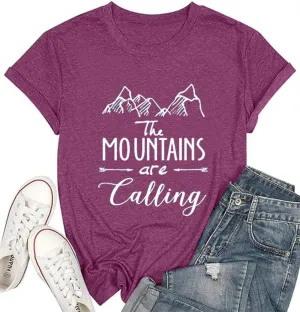 Hiking Mountain Shirts Women Funny Adventure Graphic Tank Top Summer Outdoor Camping Sleeveless Tee