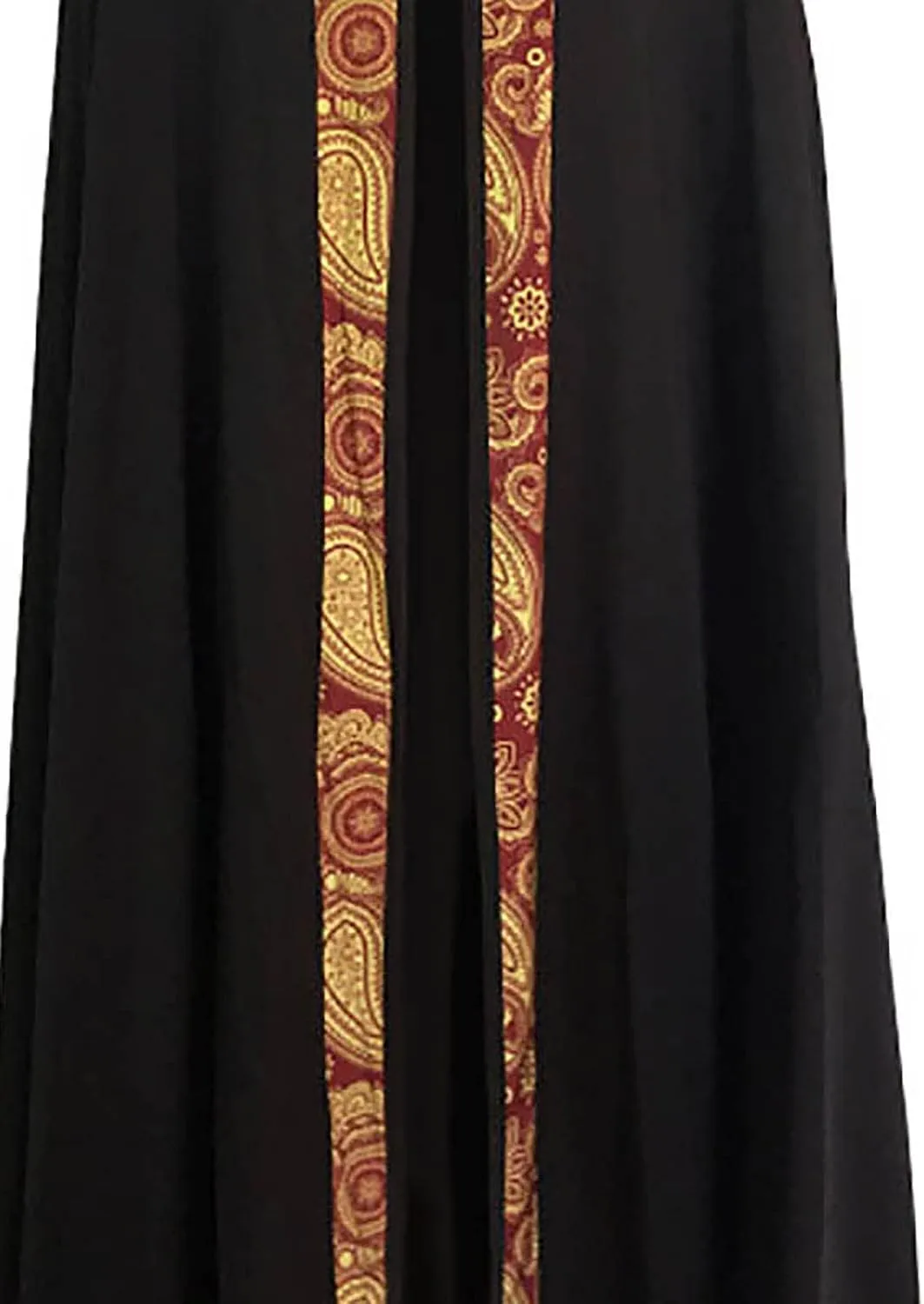 Hooded Cloak Unisex Cloak with Hood Halloween Christmas Cloak Vampire Witch Cape Jedi Robe Cosplay Costume
