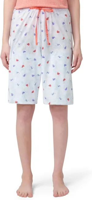 HUE Women's Spring Pajama Separates Soft Whimsical Print Flowers, Animals, Garden Themed Pjs, Cocktails