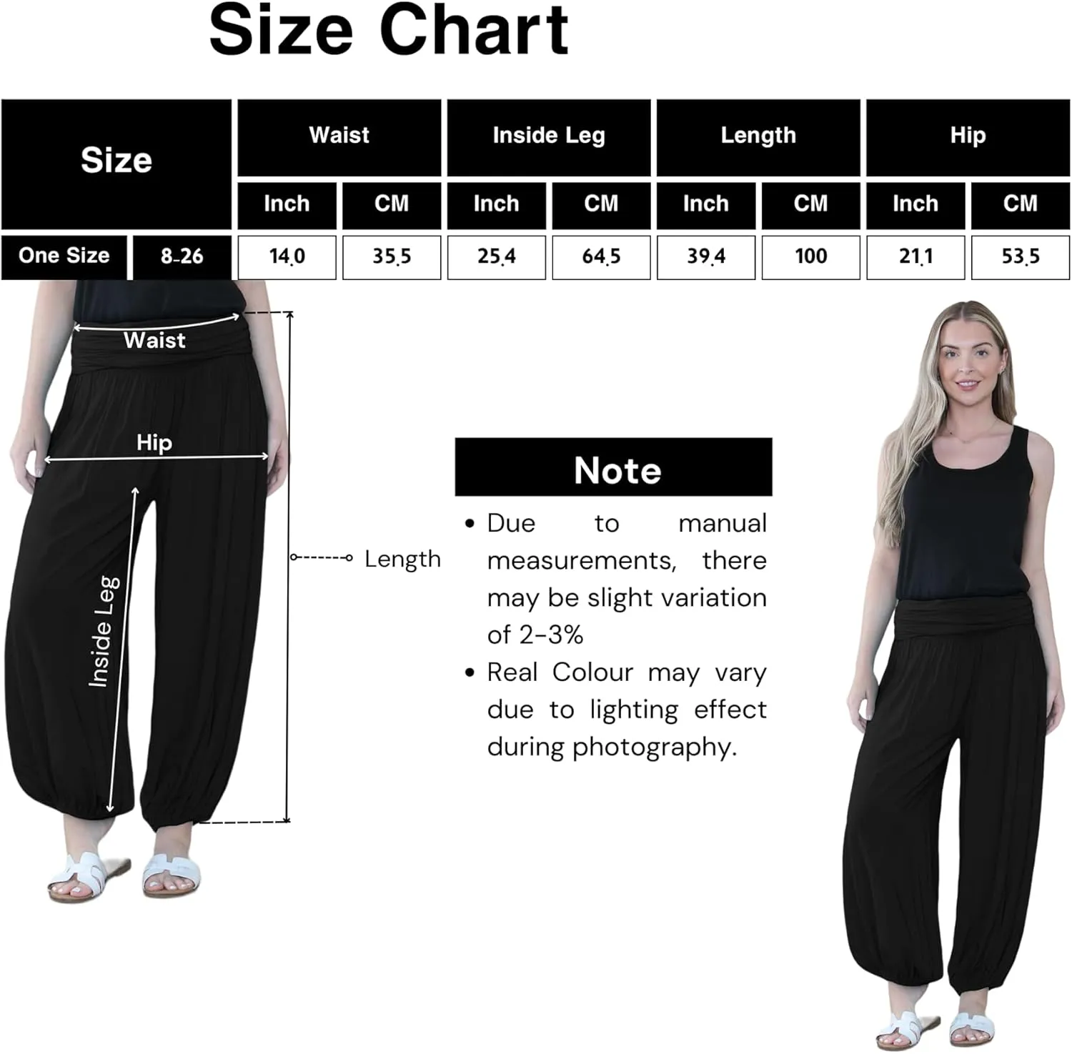 Janisramone Women Italian Baggy Harem Alibaba Pant Trousers, Summer Pants for Women, Yoga Harem Pants for Women