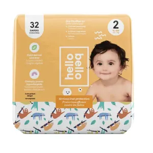 Jumbo Diaper, Size 2 (4/cs) - Sleepy Sloth