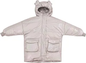 Kids Toddler Baby Girls Boys Winter Warm Thick Solid Cotton Long Sleeve Padded Jacket Coat Clothes Coat Girls