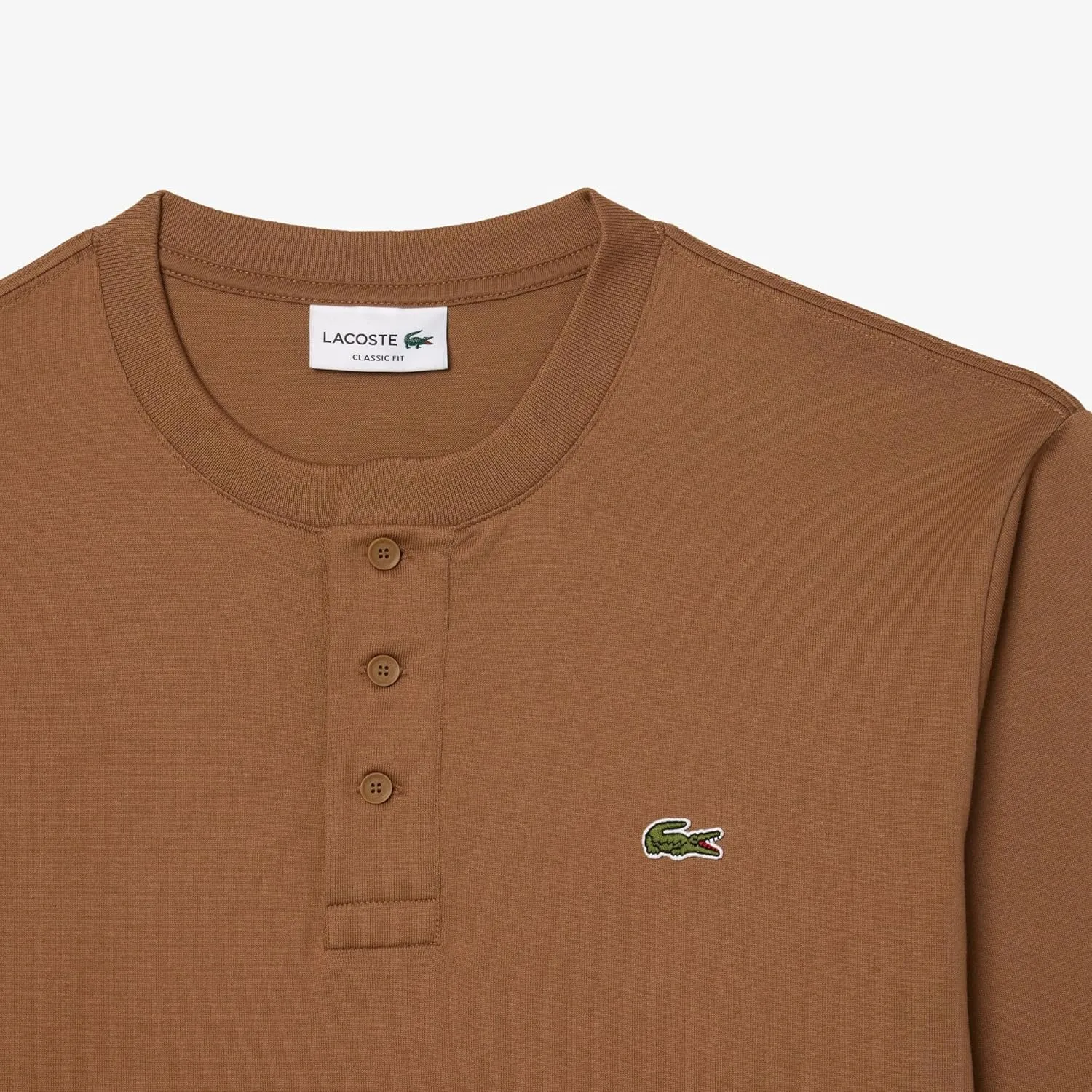 Lacoste Men's Long Sleeved Cotton Jersey T-Shirt