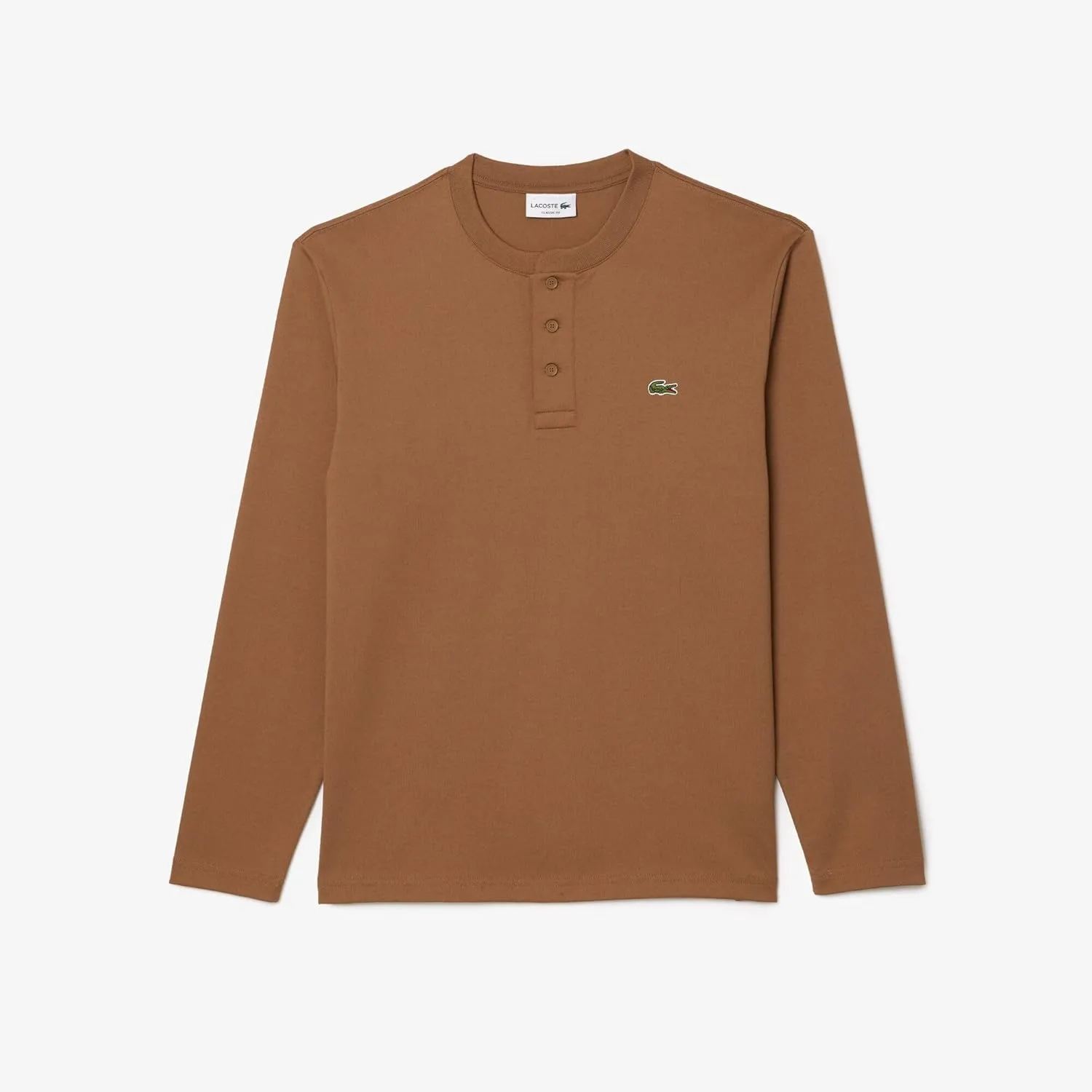 Lacoste Men's Long Sleeved Cotton Jersey T-Shirt