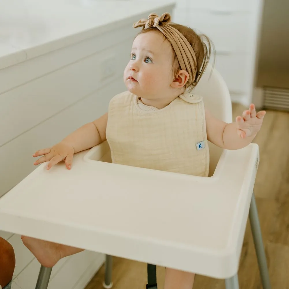 Little Unicorn 3-Pack Cotton Muslin Classic Bibs - Woof