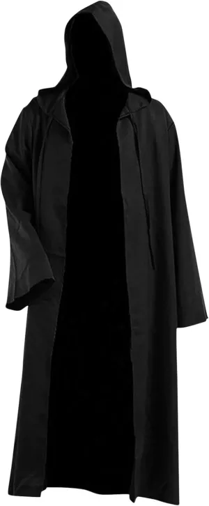 Lmdudan Unisex Cosplay Cloak Halloween Robe Costume Hooded Uniform Long Sleeve Witch Party Capes Renaissance Medieval Cloak