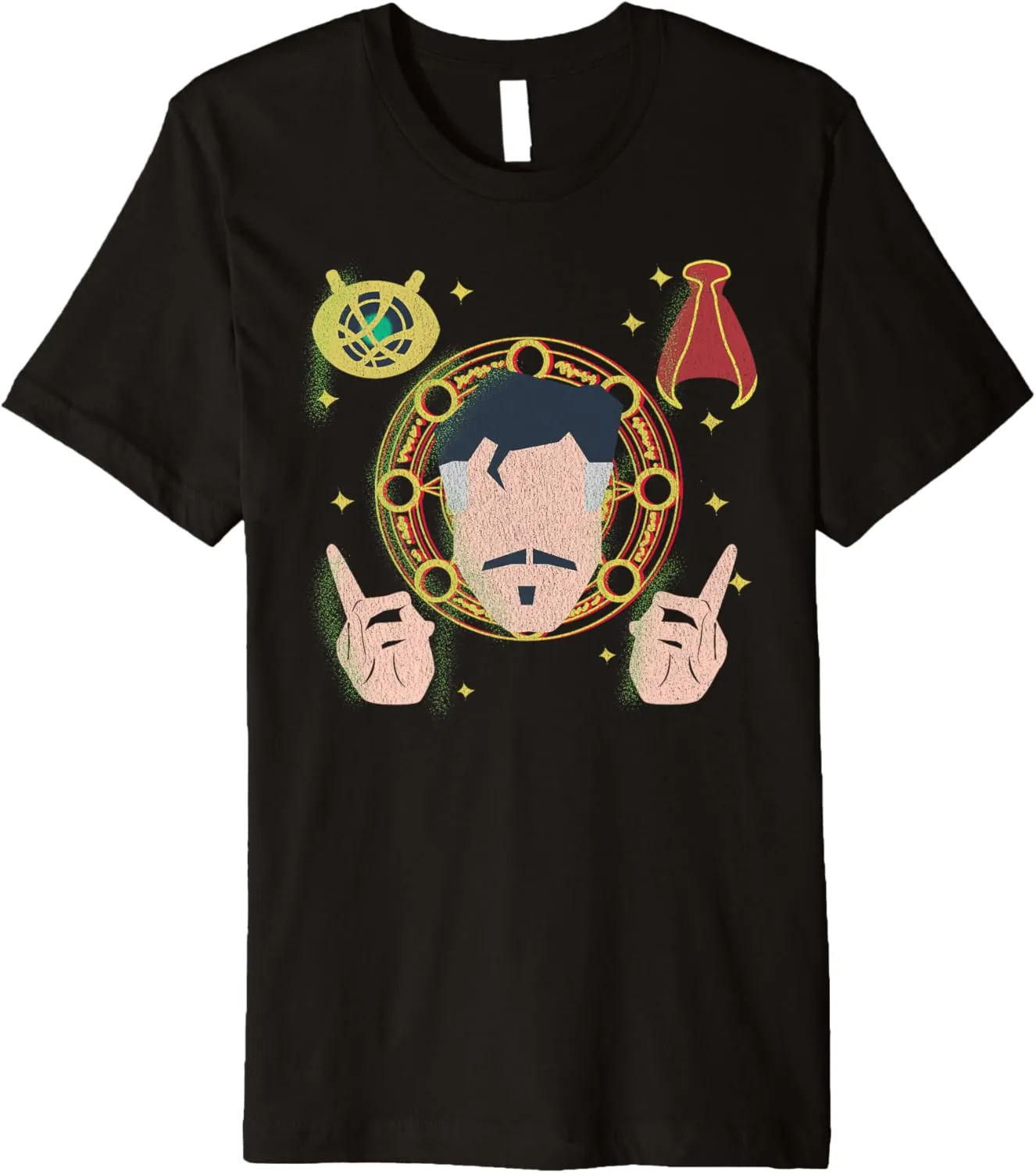 Marvel Doctor Strange Eye Agamotto Cloak Levitation Premium T-Shirt