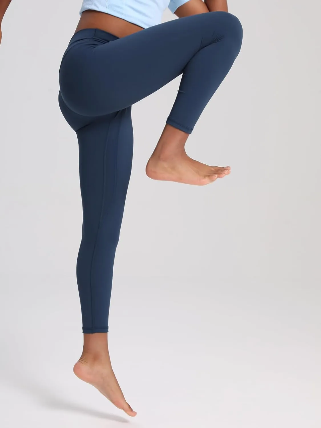 MCEDAR Girls Leggings Athletic Pants High Waisted Soft Yoga Pants Kids Workout Dance Tights Pants