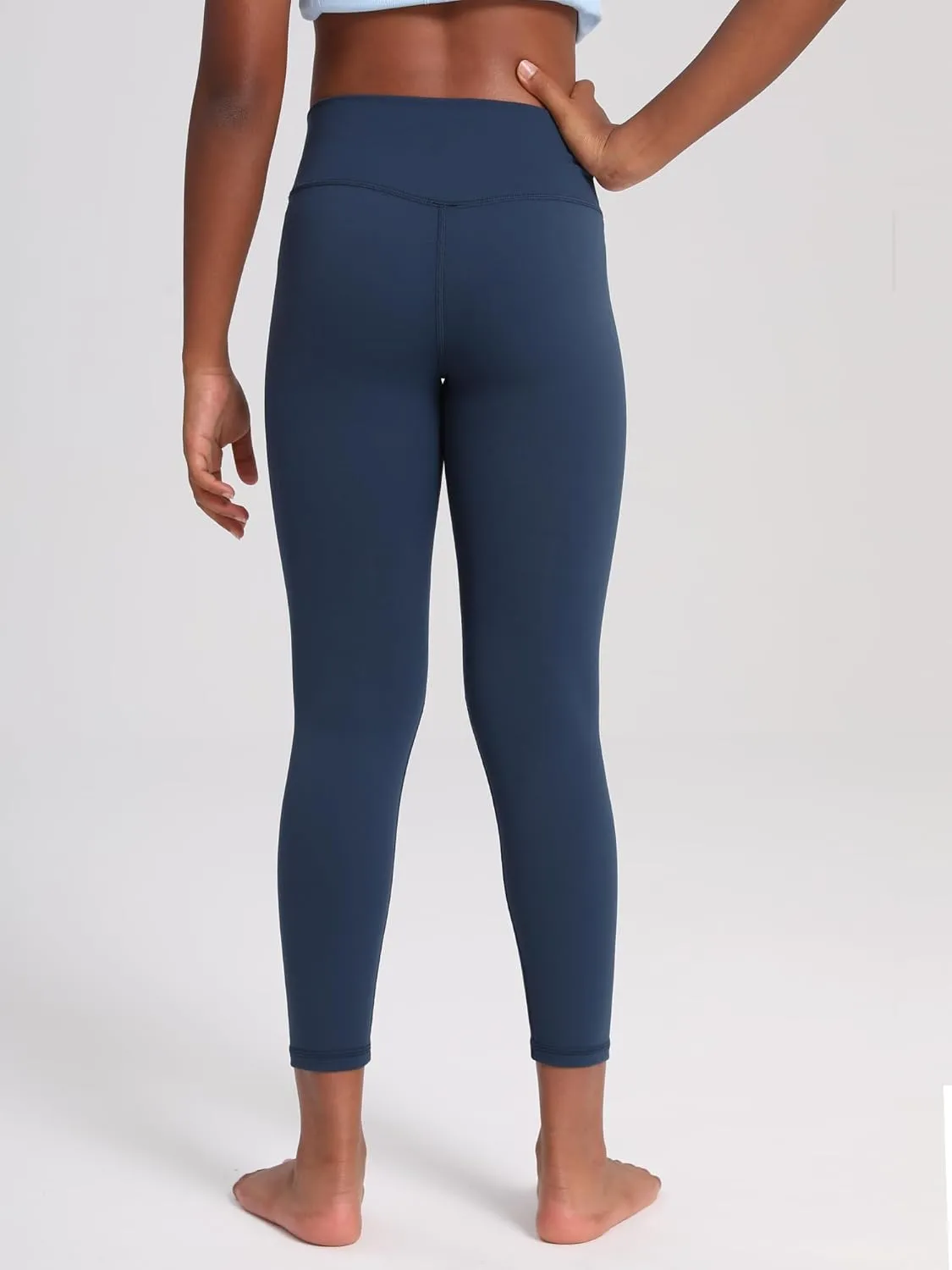 MCEDAR Girls Leggings Athletic Pants High Waisted Soft Yoga Pants Kids Workout Dance Tights Pants