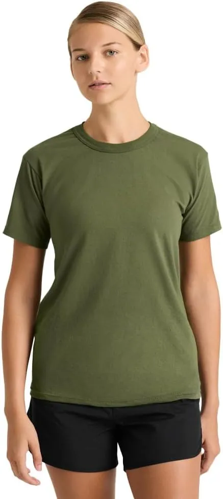 Men's 3 Pack-100% Cotton Military Tee
