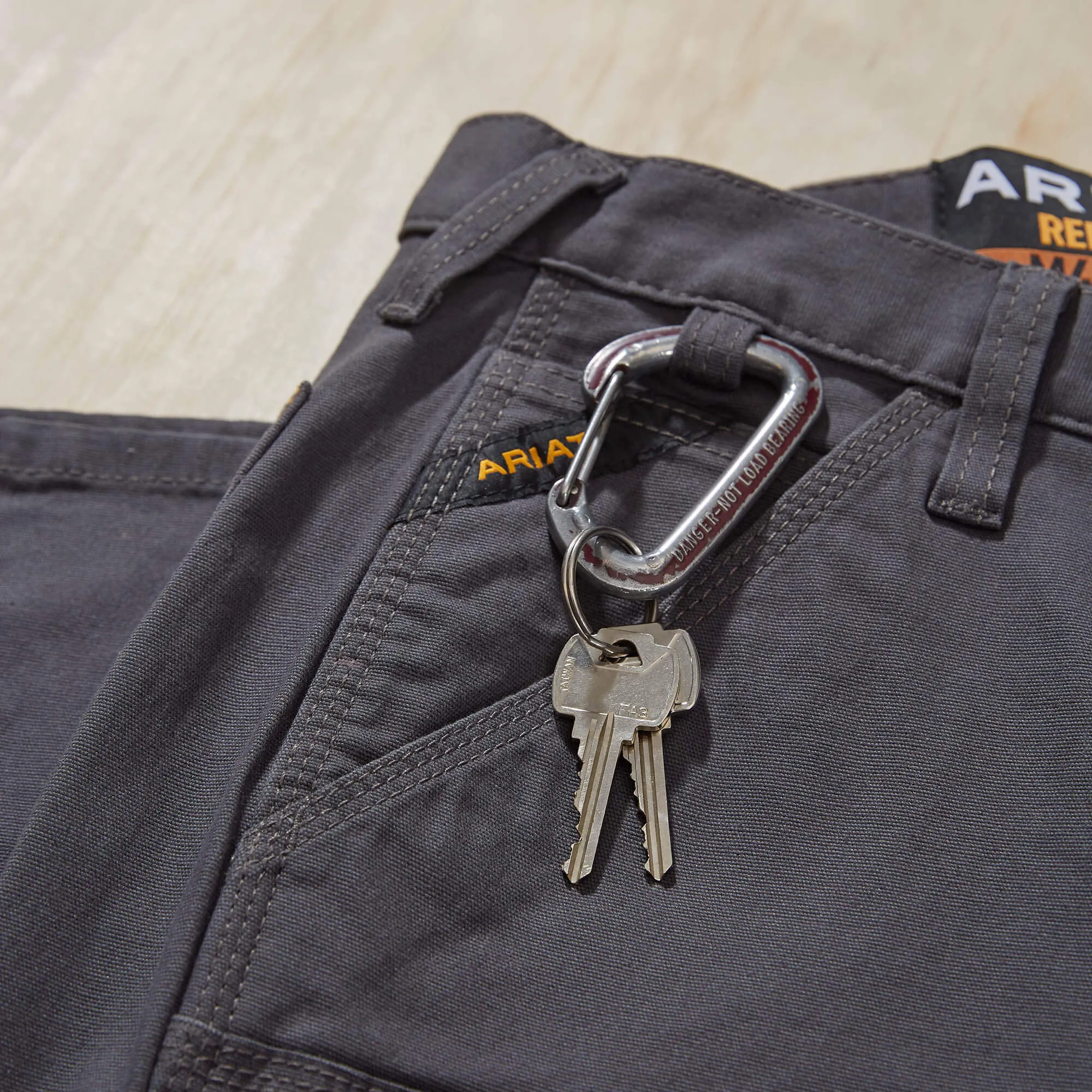 Men's Ariat Rebar M4 Relaxed DuraStretch Made Tough Stackable Straight Leg Pant 10030250
