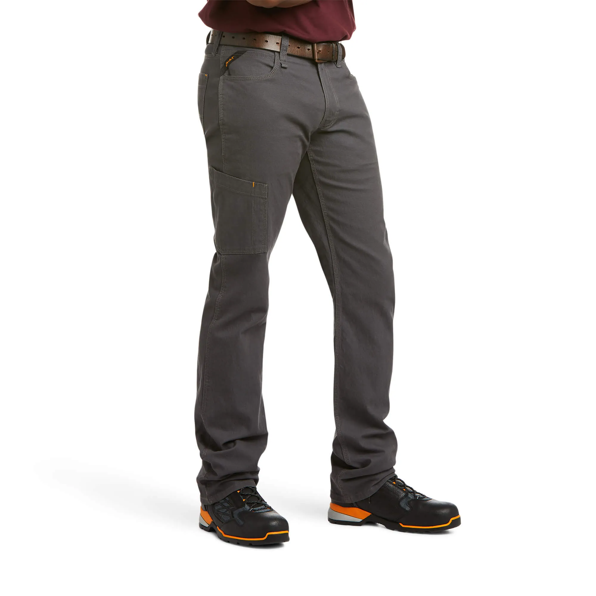 Men's Ariat Rebar M4 Relaxed DuraStretch Made Tough Stackable Straight Leg Pant 10030250