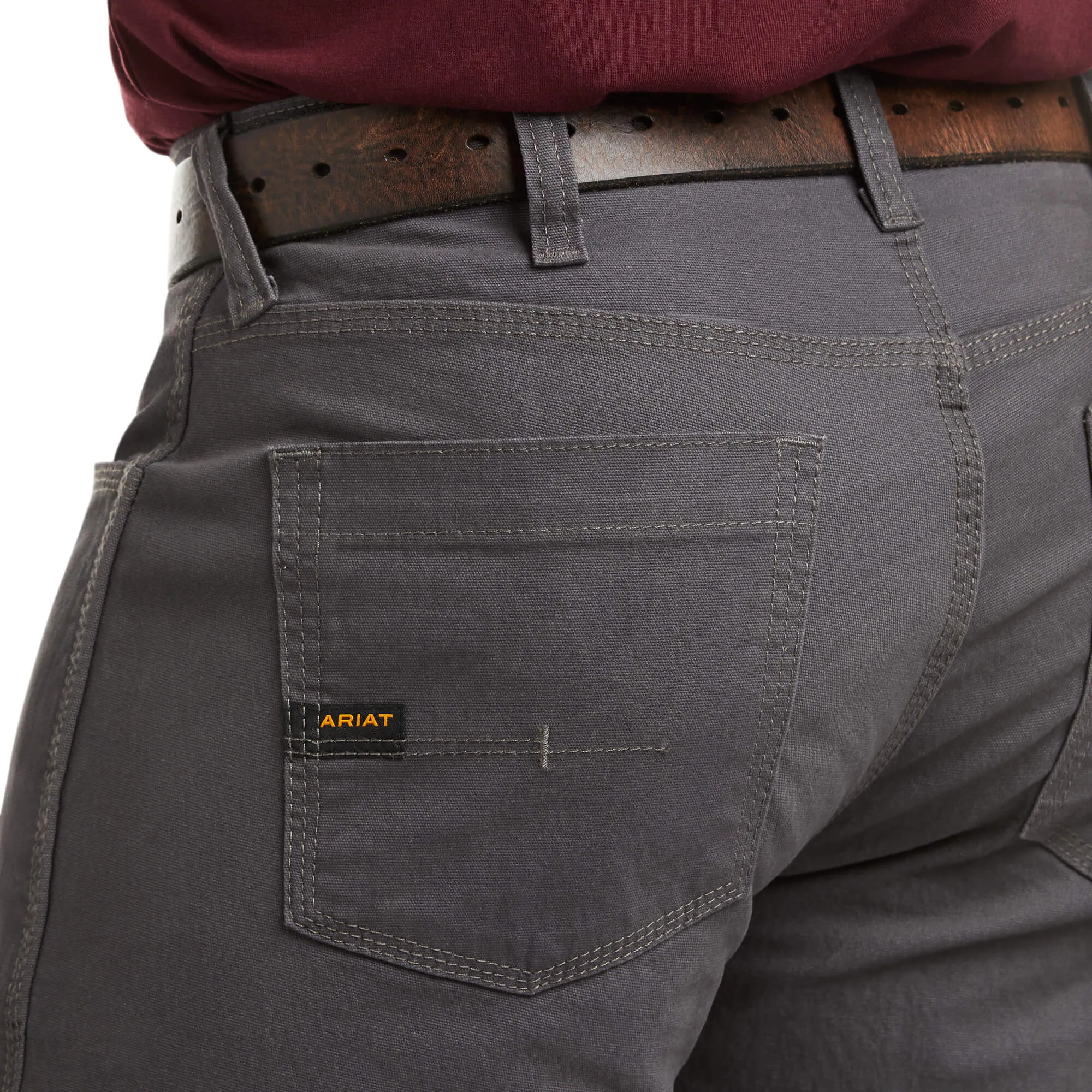 Men's Ariat Rebar M4 Relaxed DuraStretch Made Tough Stackable Straight Leg Pant 10030250