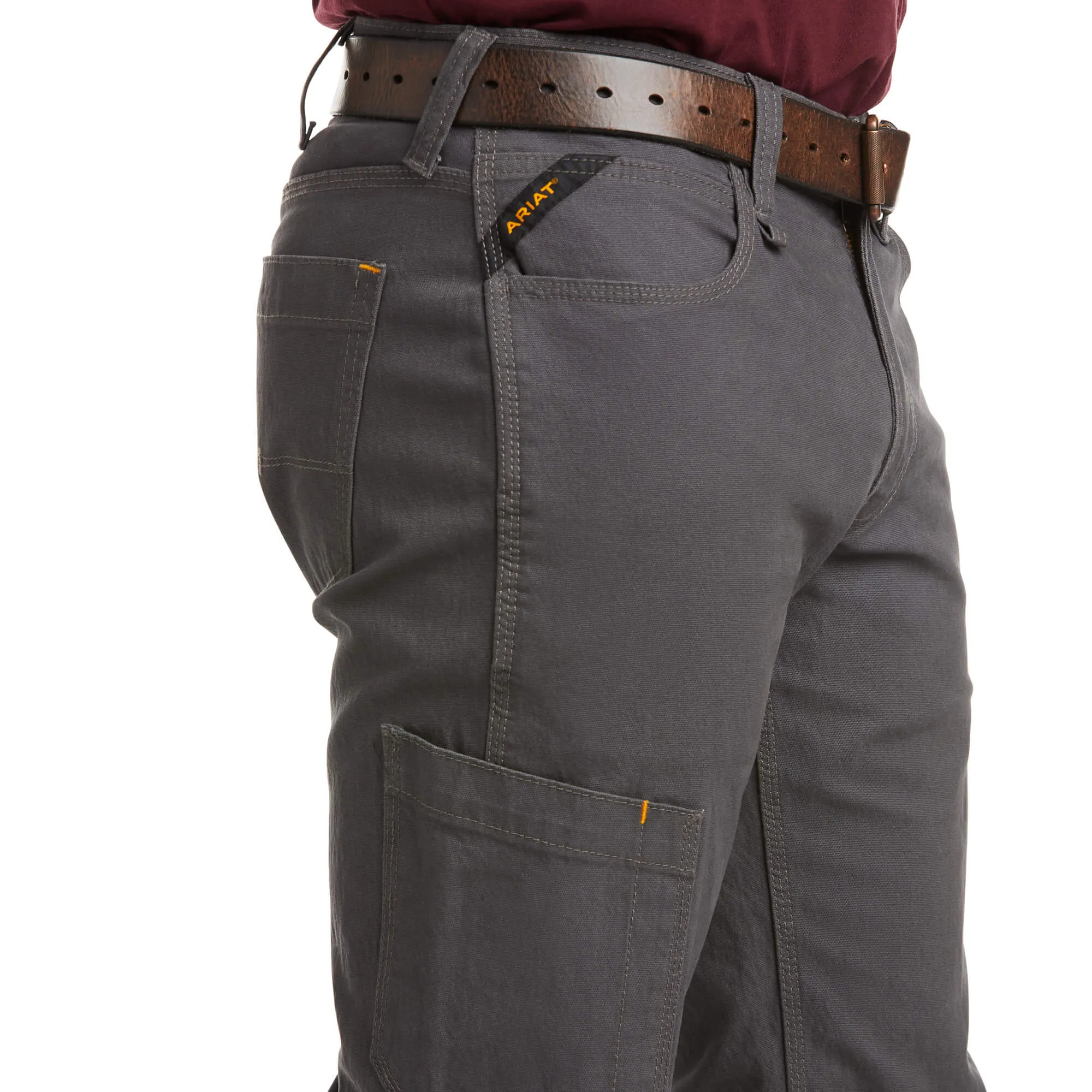 Men's Ariat Rebar M4 Relaxed DuraStretch Made Tough Stackable Straight Leg Pant 10030250
