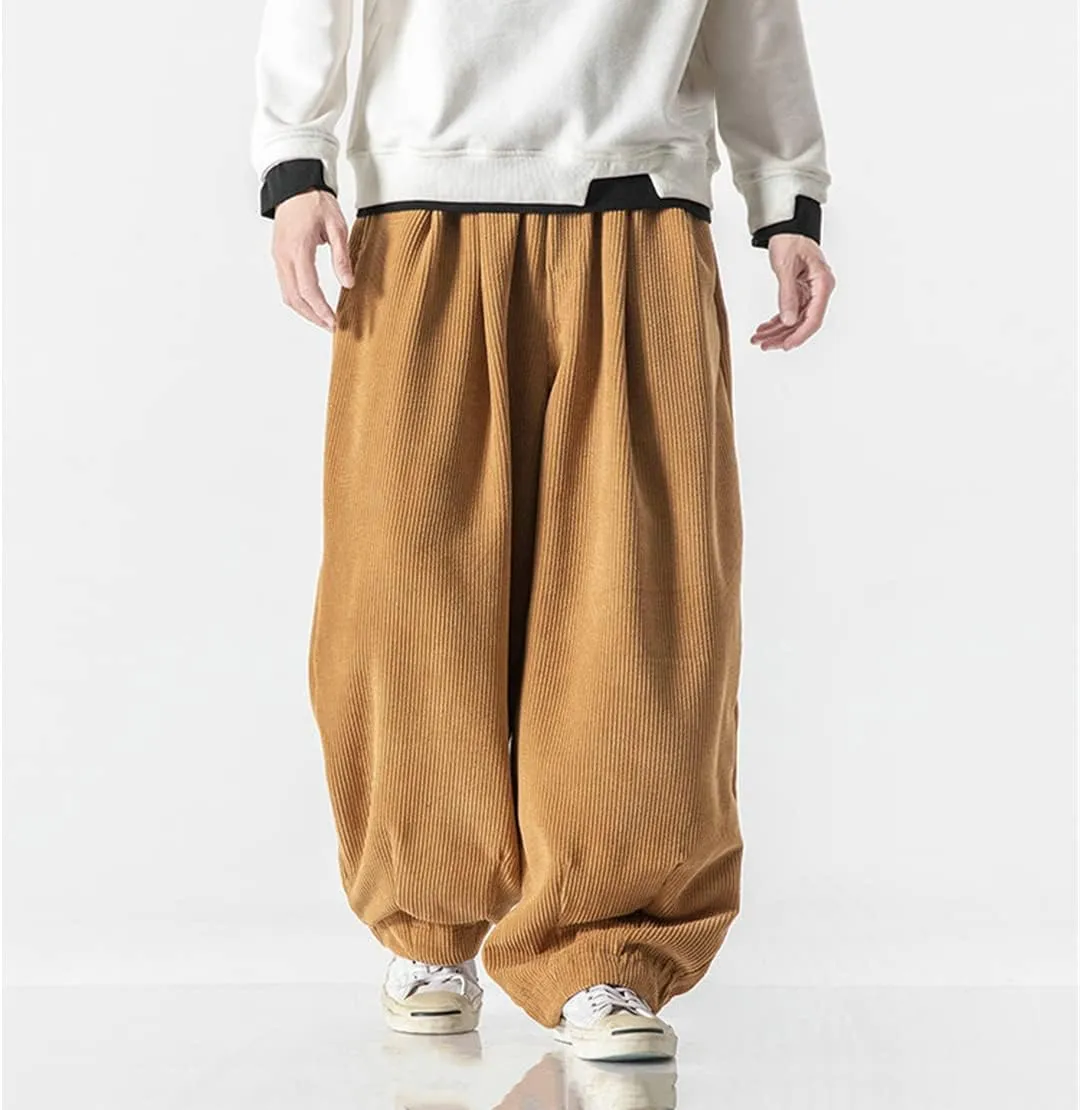Men's Casual Trousers Streetwear Harem Pants Woman Long Pants Loose Harajuku Style Sweatpants
