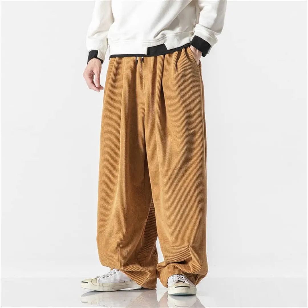 Men's Casual Trousers Streetwear Harem Pants Woman Long Pants Loose Harajuku Style Sweatpants