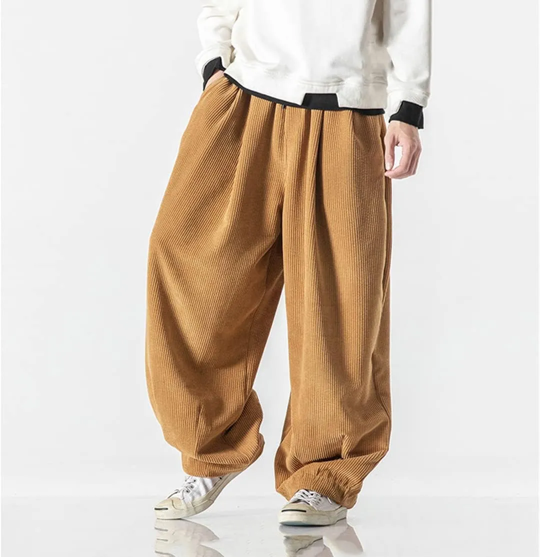 Men's Casual Trousers Streetwear Harem Pants Woman Long Pants Loose Harajuku Style Sweatpants