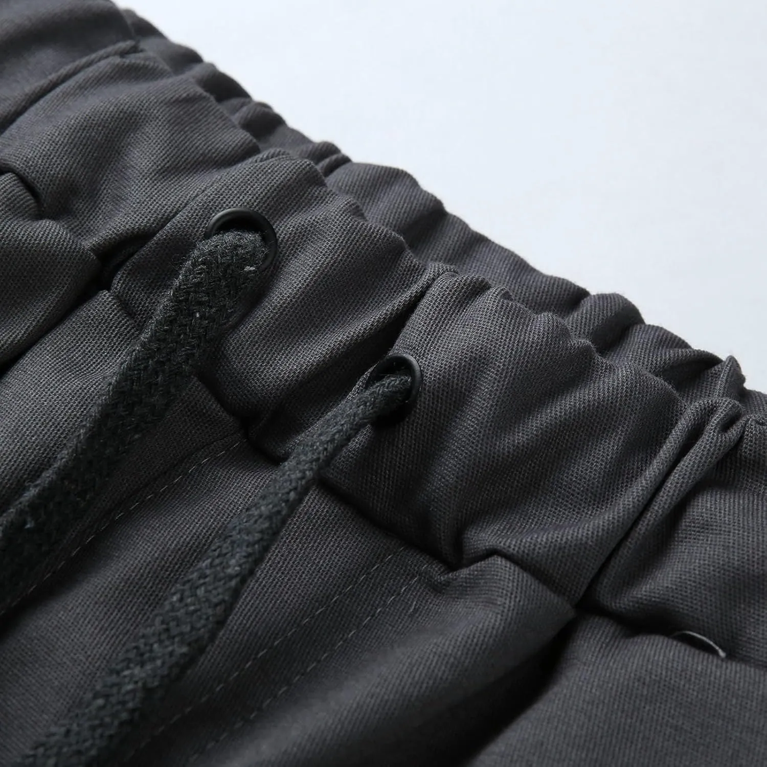 Men's Jogging Pants Cotton Fitness Drawstring Chino Cargo Pants Hiking Outdoor Twill Track Jogging Sweatpants Pants