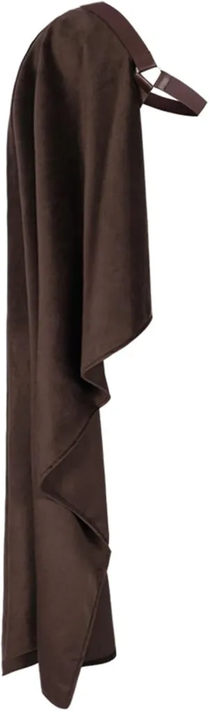 Men's Renaissance Cloak Victorian Floor Length Cape Gothic Vintage Robes Halloween Party Cardigan Medieval Costume