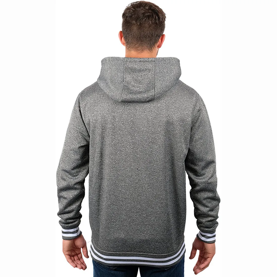 NBA Milwaukee Bucks Men's Focused Fleece Hoodie Sweatshirt Pullover