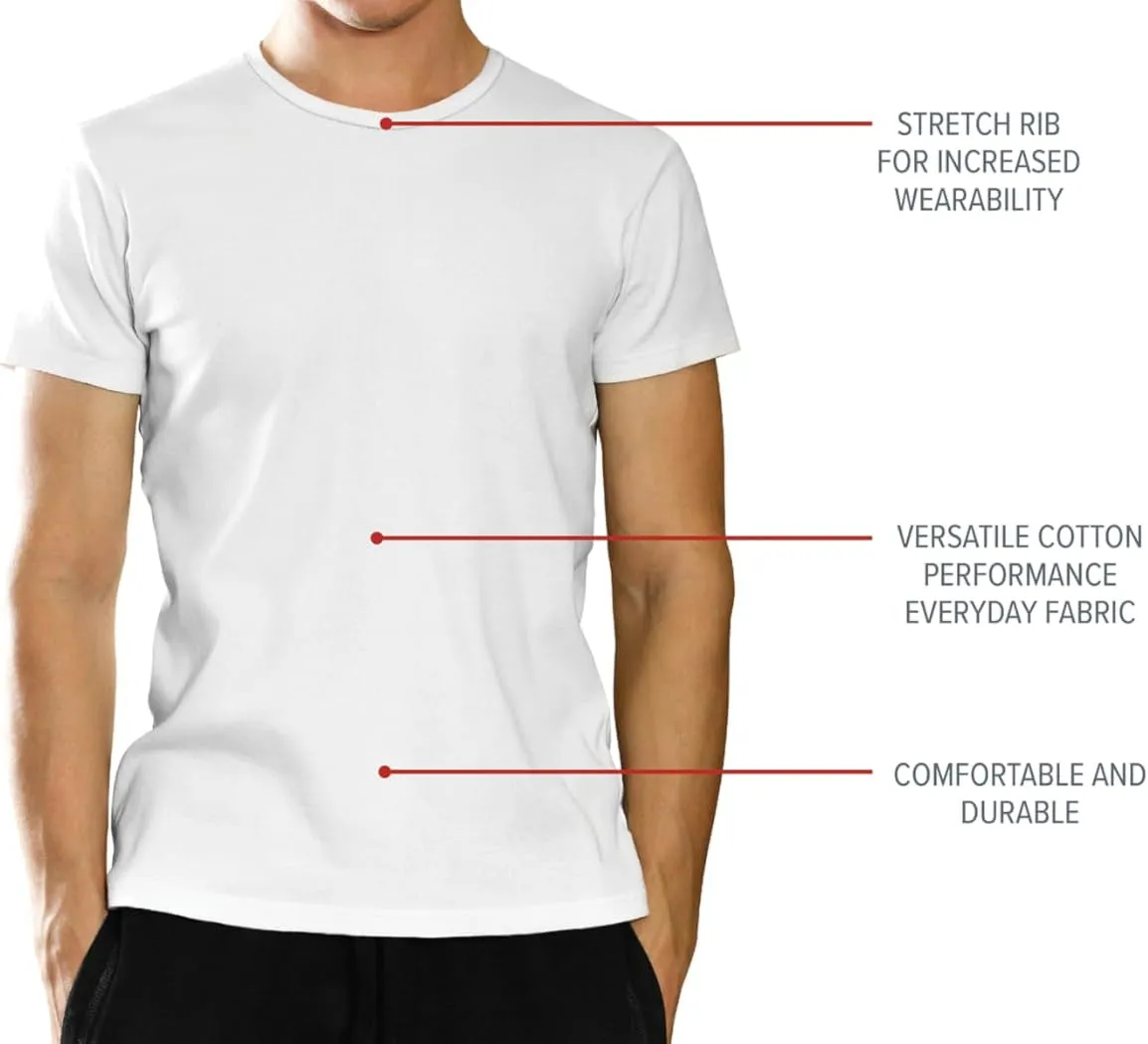New Balance Men's Cotton Performance Crew Neck Tee