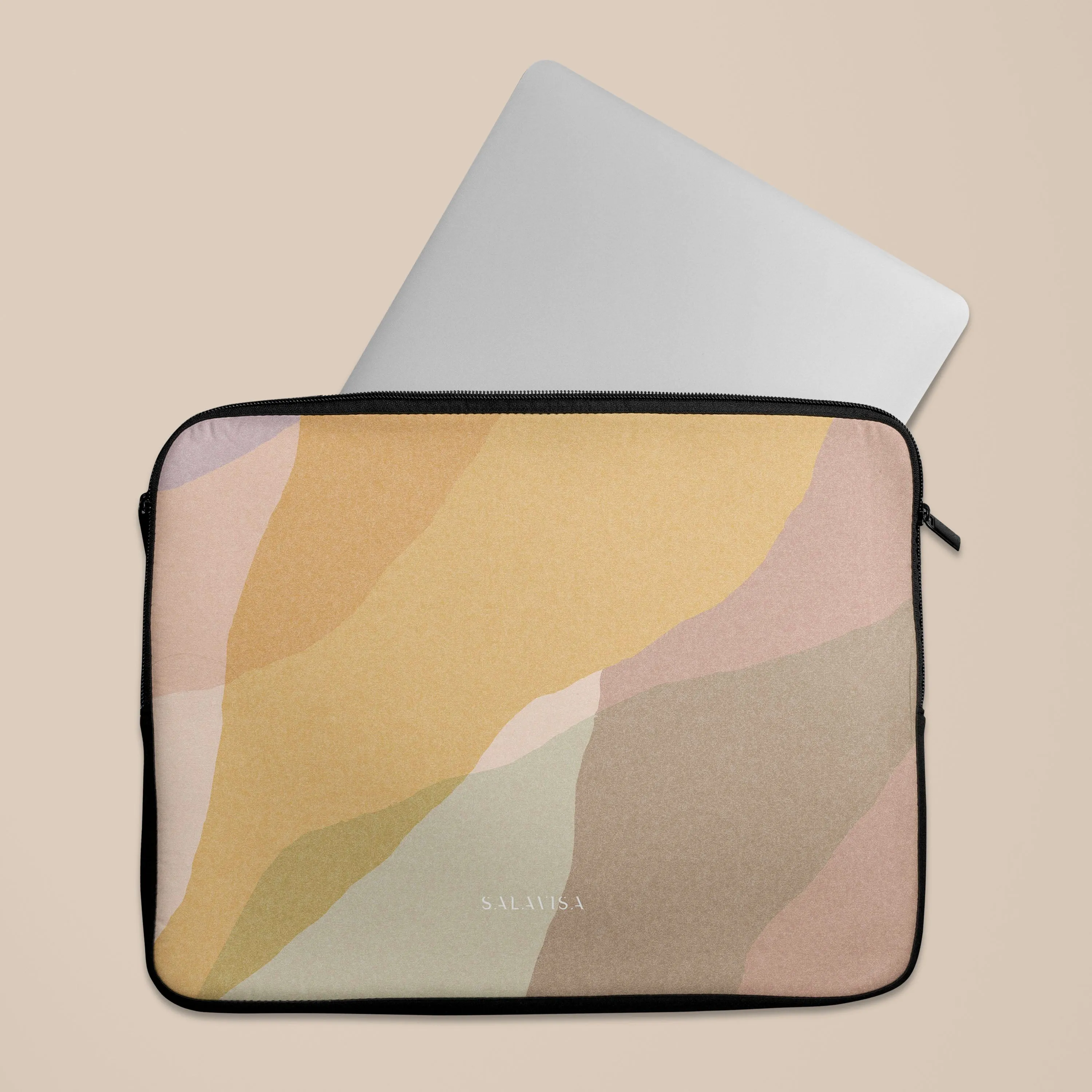 Orange Layers Laptop Sleeve