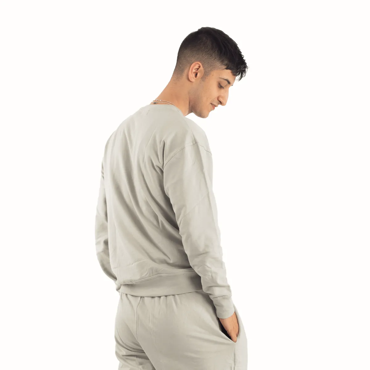 Organic Cotton Sweatshirt - ASH