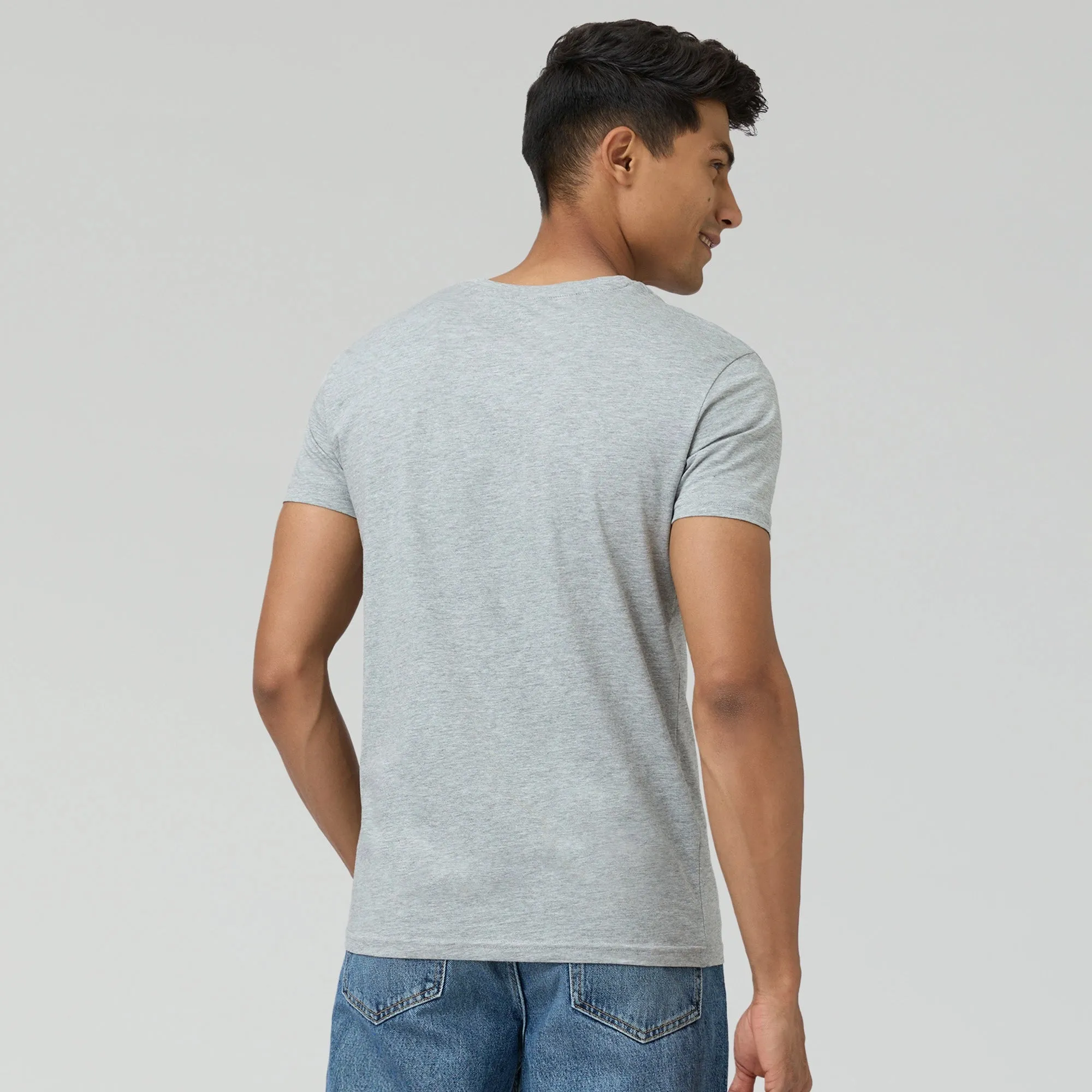 Pace Combed Cotton T-shirts Frost Grey
