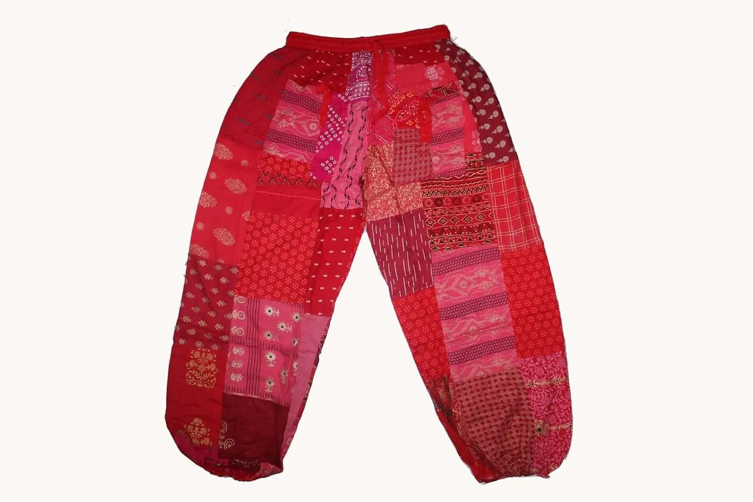 Patchwork Harem Pants, Women Harem Pants, Patchwork Harem Pants, Cotton Unisex Harem