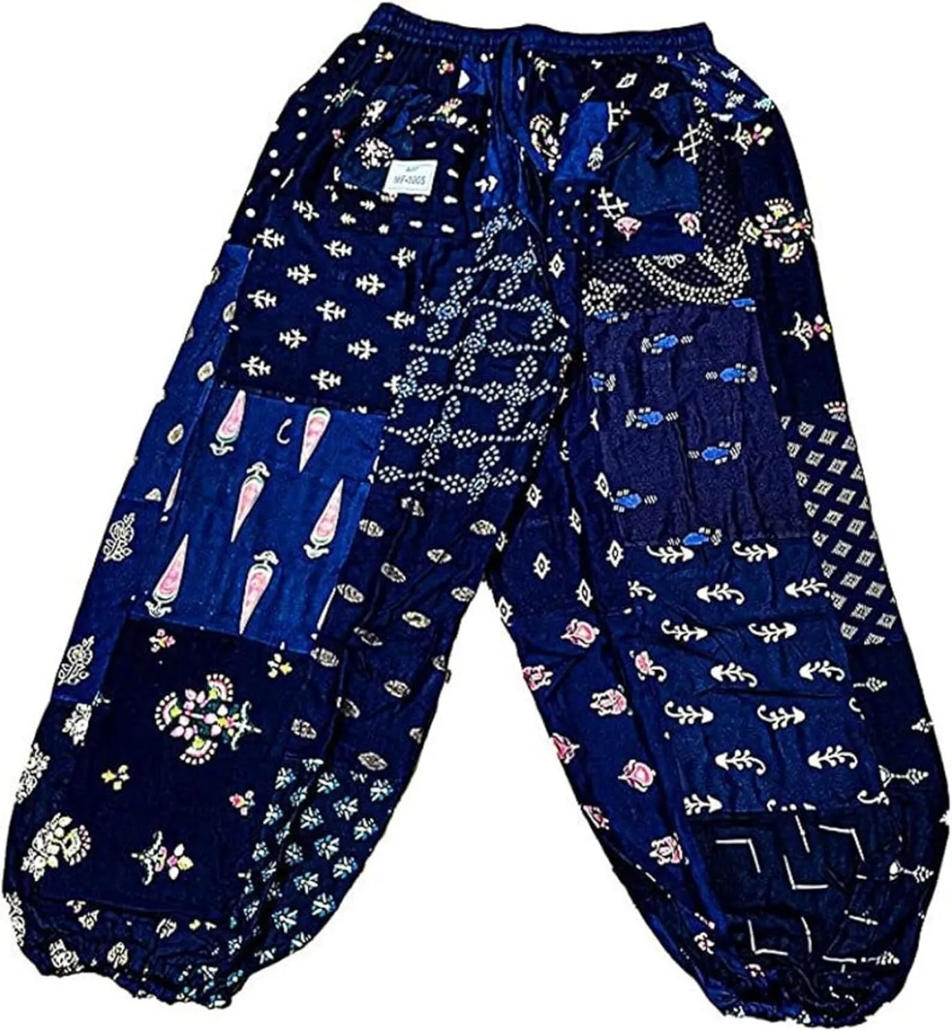 Patchwork Harem Pants, Women Harem Pants, Patchwork Harem Pants, Cotton Unisex Harem