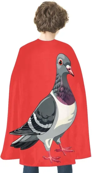 Pigeon Halloween Cape Christmas Cloak Cosplay Costume Party Cape for Women Men
