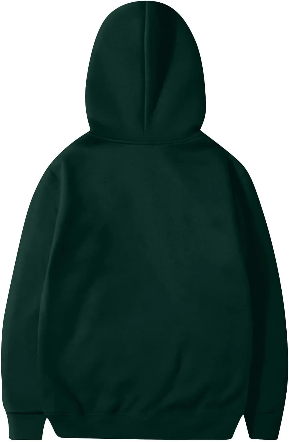 Plus Size Hoodies for Women Loose Fit Fleece Lined Oversized Crewneck Sweatshirt Drop Shoulder Hooded Pullover Tops