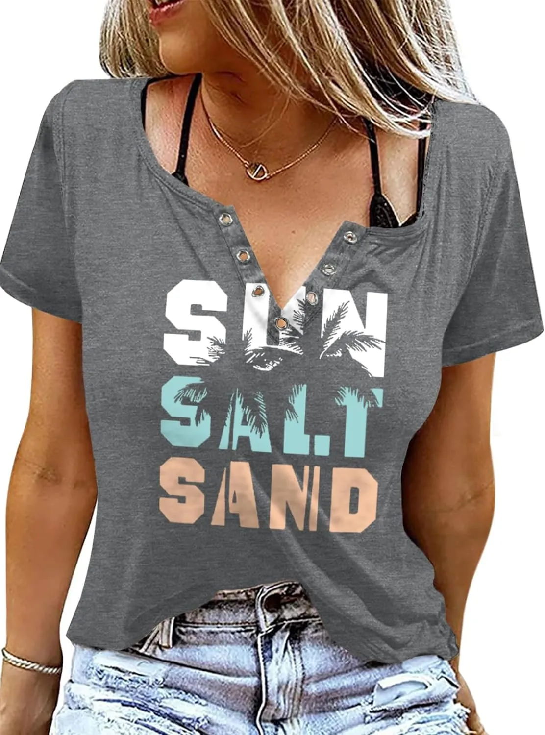 Plus Size Smooth As Tennessee Whiskey Shirt Women Ring Hole Sleeveless Sexy V-Neck Country Music Tank Top Tshirt