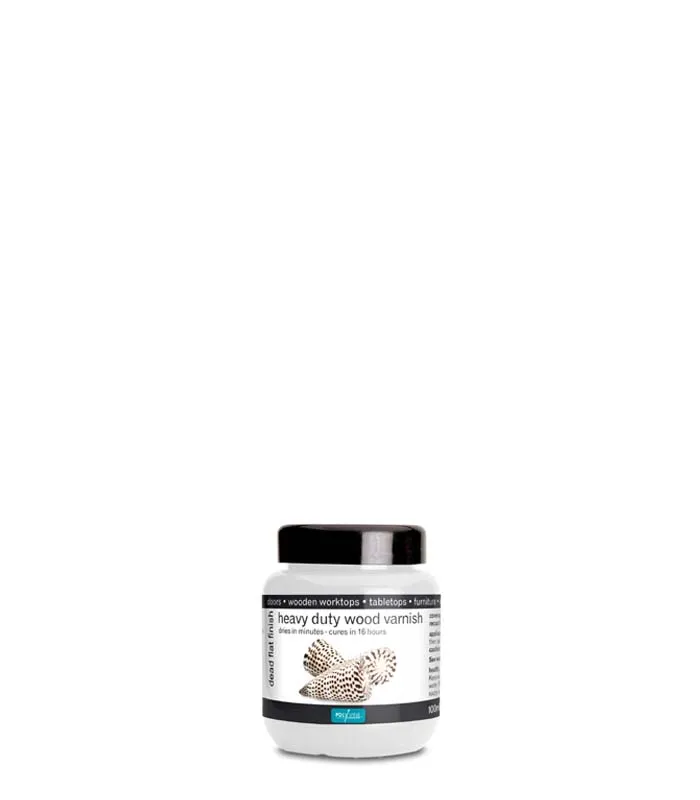 Polyvine Heavy Duty Wood Varnish - Dead Flat
