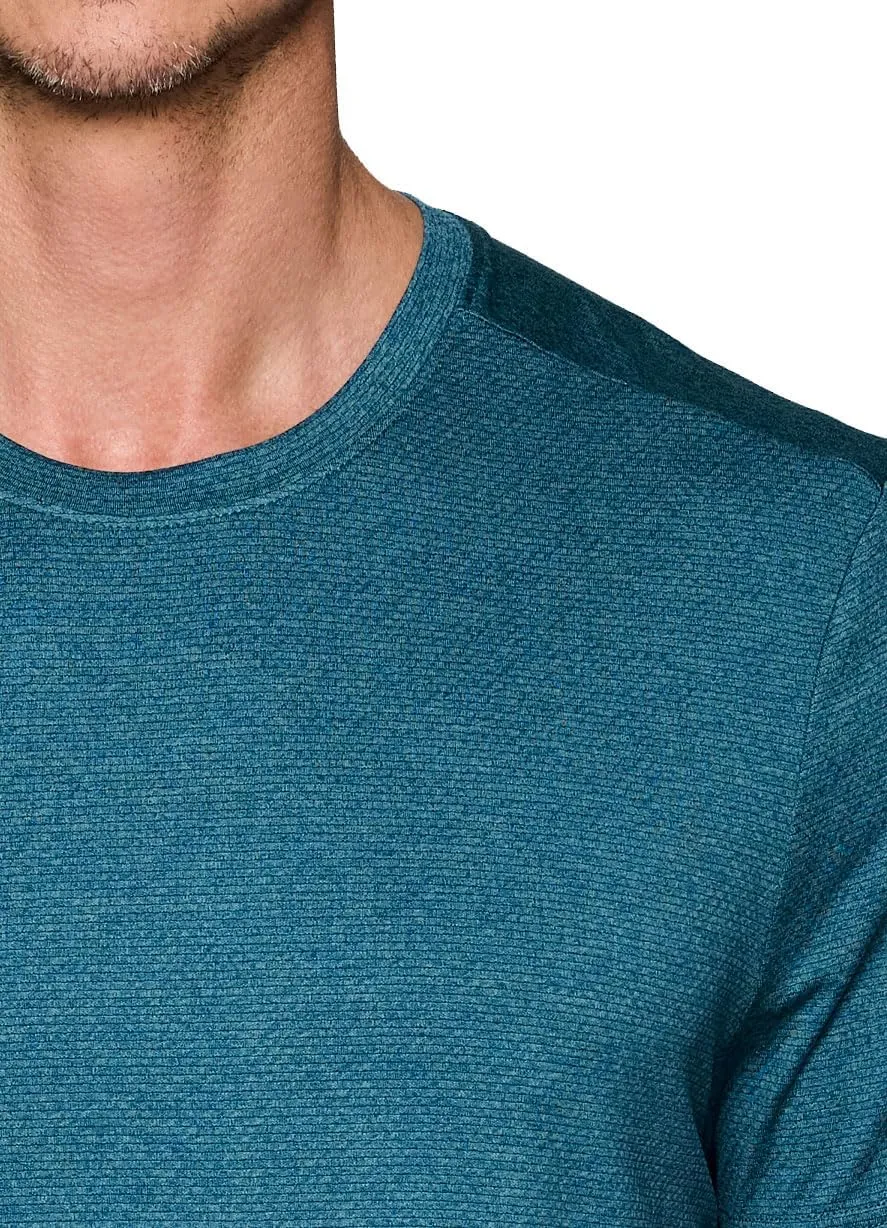 RBX Active Men's Athletic Fit Workout Tee, Short Sleeve Moisture Wicking Quick Drying Crewneck Training Shirt