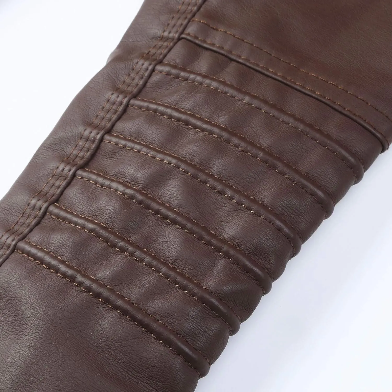 SHAOBGE Jacket Long Leather Women's Slim Zip Belt Tops Stand Jacket Suit Collar Motorcycle Coat Women's Coat Jackets