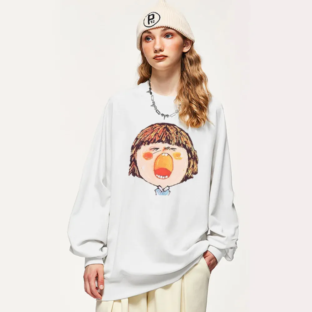 “Short hair girl” Sweatshirt