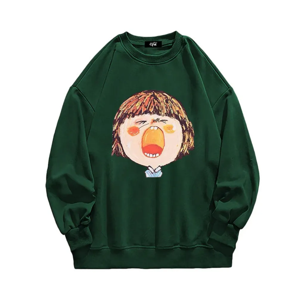 “Short hair girl” Sweatshirt