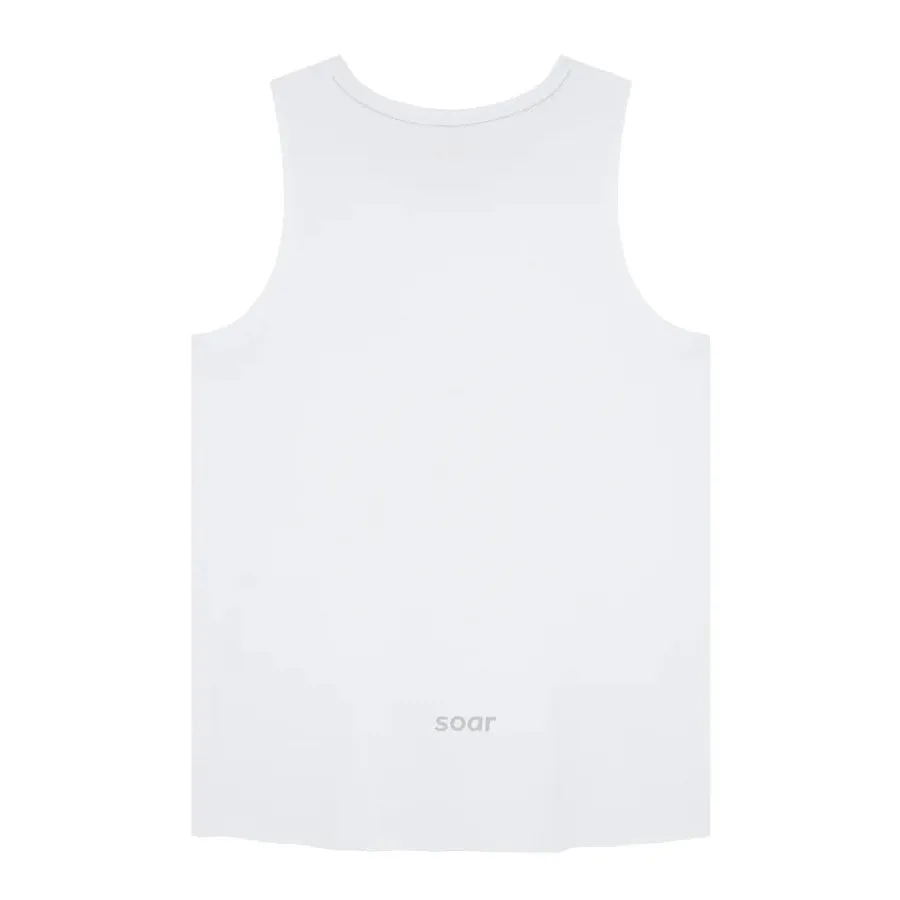 Soar Men's Singlet White