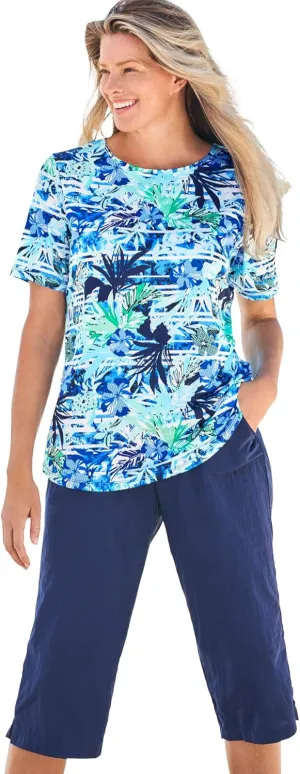 Swim 365 Women's Plus Size The Swim Tee