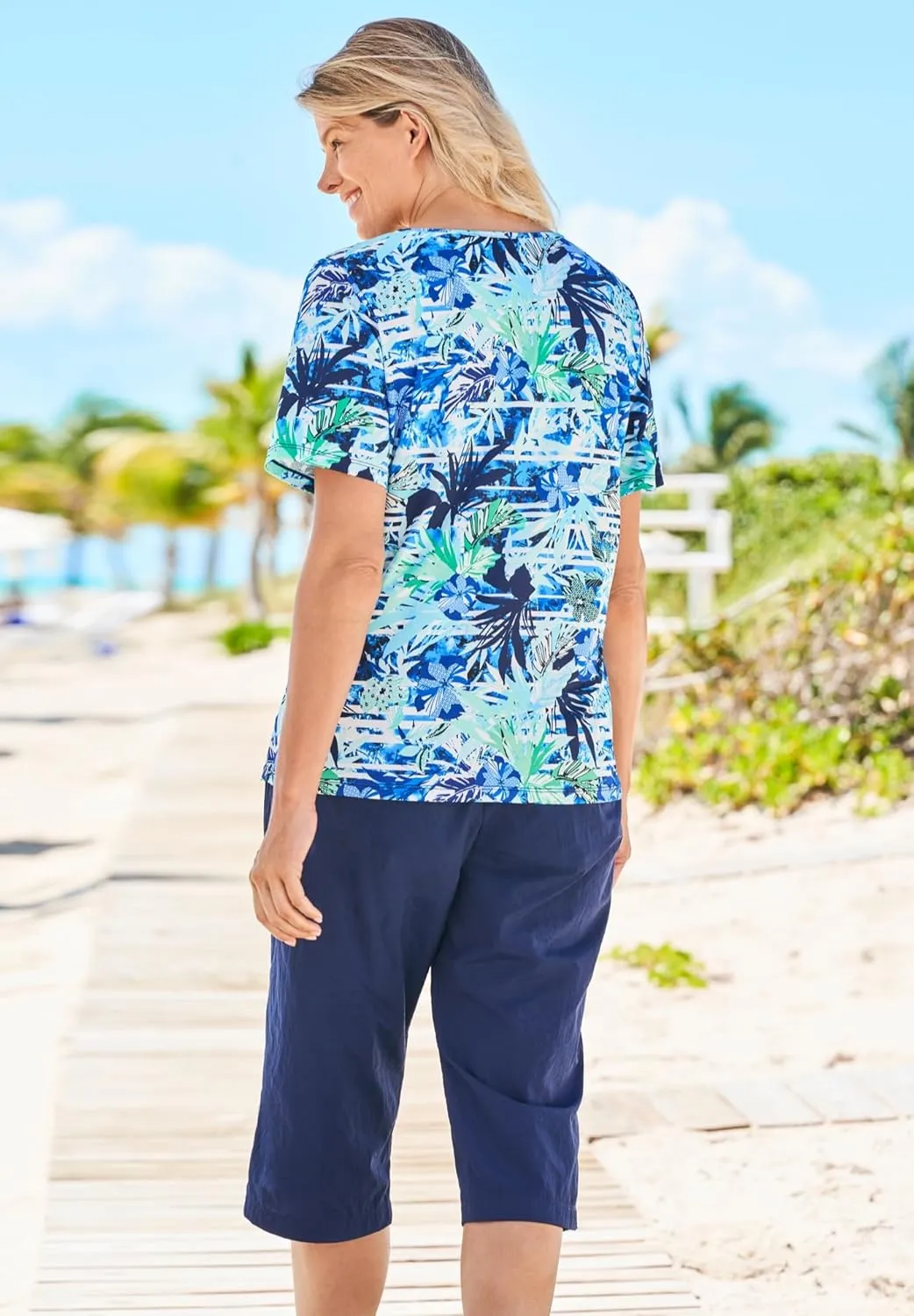 Swim 365 Women's Plus Size The Swim Tee