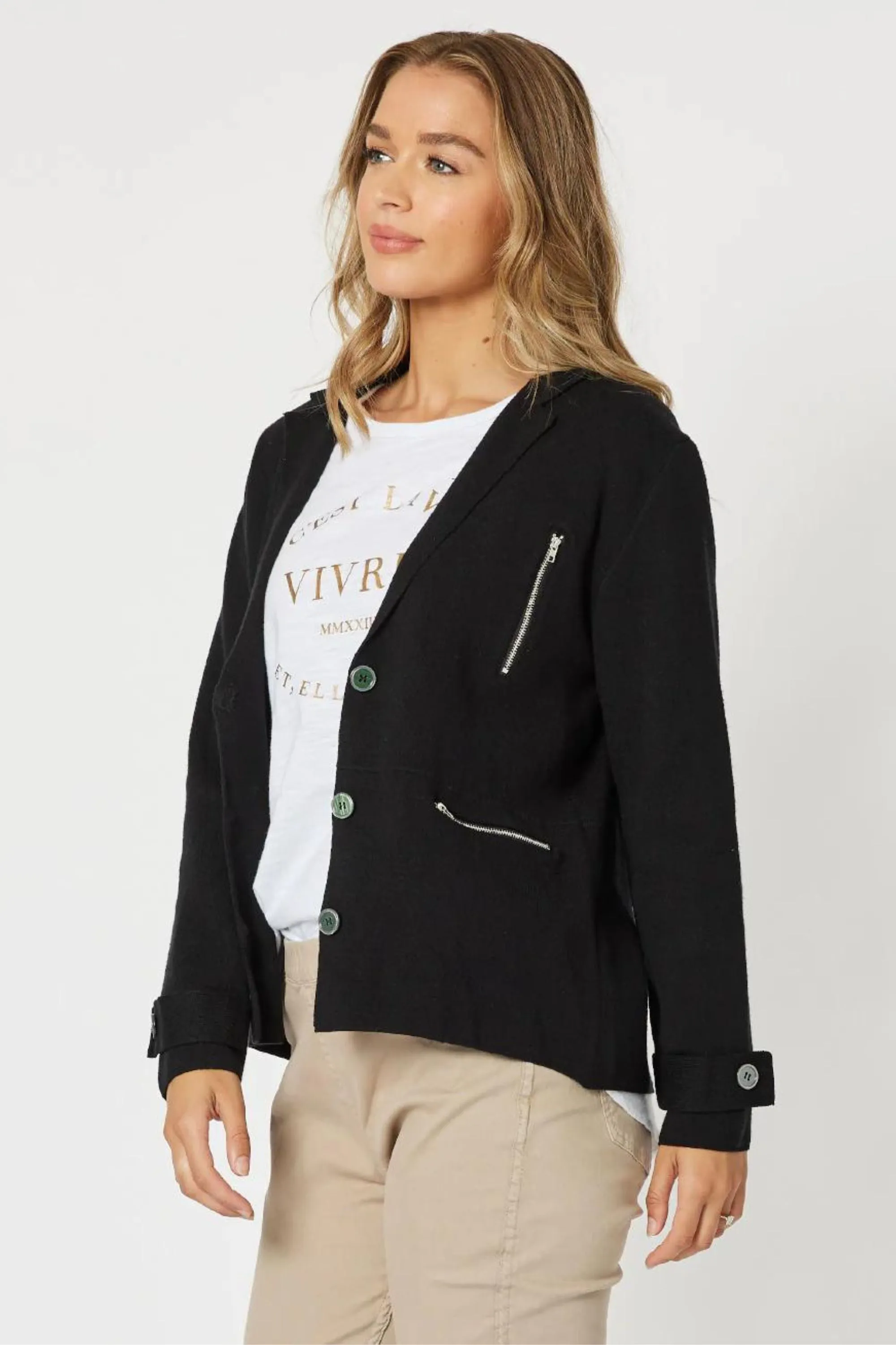 TASHA KNIT JACKET - 44739T