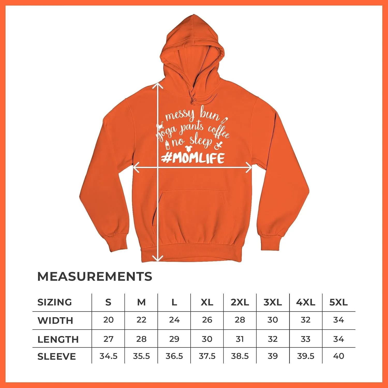 Tee Hunt Mom Life Sweatshirt Funny Messy Bun Yoga Pants No Sleep Motherhood Mama Bear Soccer Football Baseball Mommy Hoodie