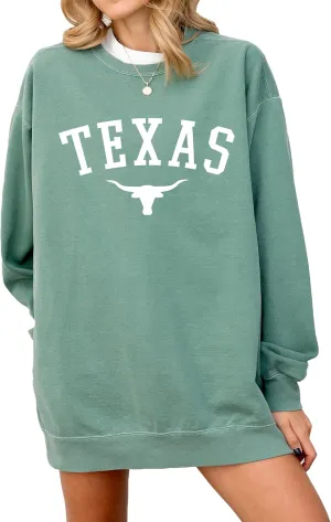 Texas Skull Sweatshirt, Graphic Pullover for Women, Men, Unisex, 80% Cotton